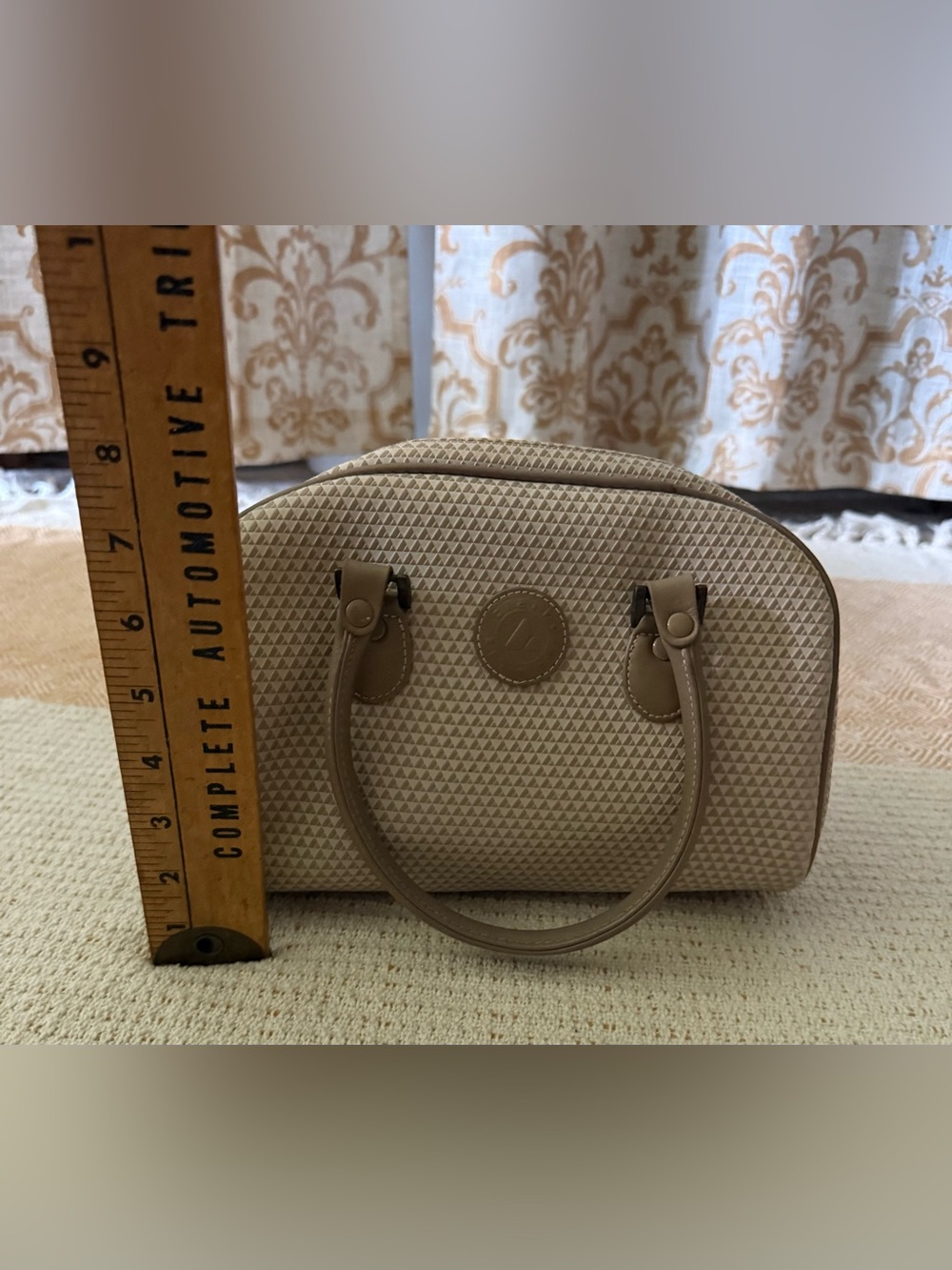 1983 Vintage Liz Claiborne Bowling Handbag Like New Condition - Picture 5 of 12